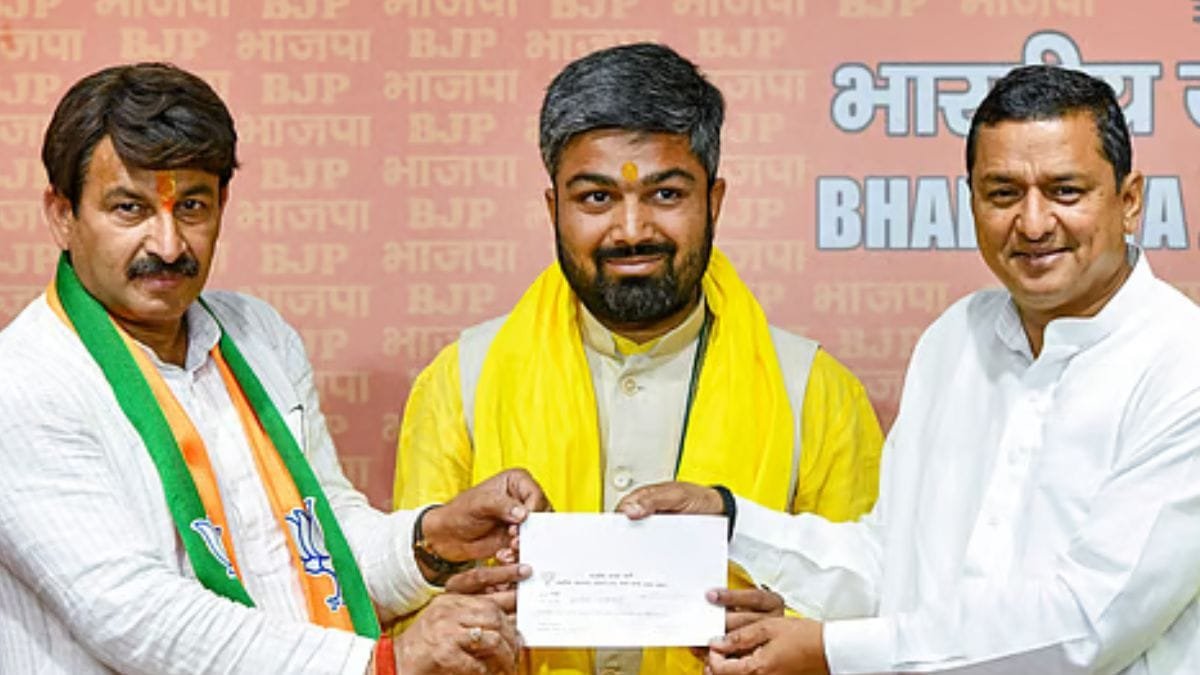 Manish Kashyap BJP resignation news
